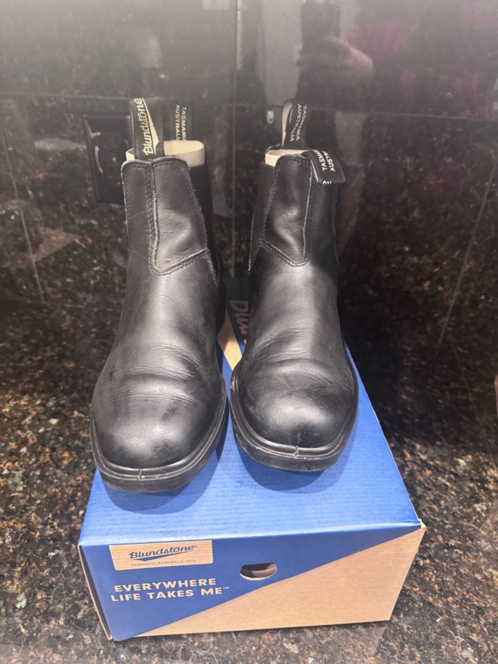 Blundstone Black Chelsea Ankle Booties